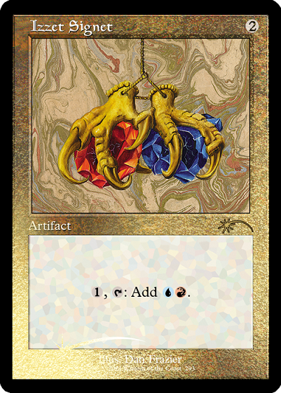 Izzet Signet (Retro) (Etched Foil) [Secret Lair Drop Series] | Game Haven TX