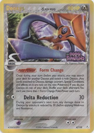 Deoxys (4/110) (Delta Species) (Stamped) [EX: Holon Phantoms] | Game Haven TX
