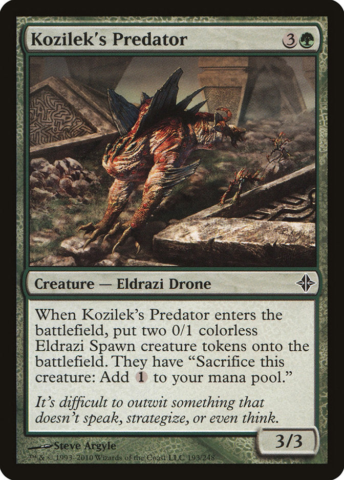 Kozilek's Predator [Rise of the Eldrazi] | Game Haven TX
