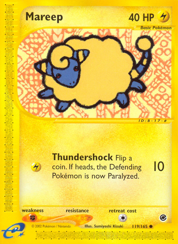 Mareep (119/165) [Expedition: Base Set] | Game Haven TX