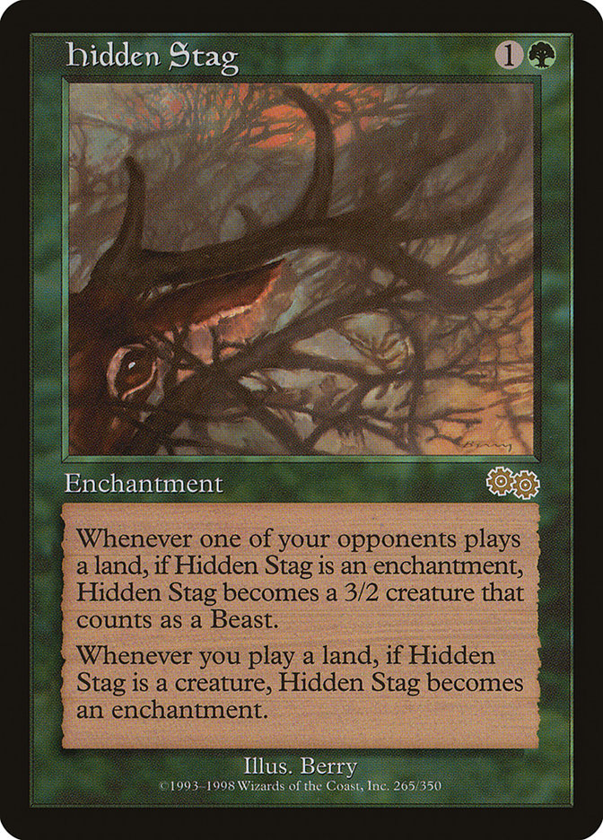 Hidden Stag [Urza's Saga] | Game Haven TX