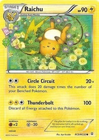 Raichu (RC9/RC32) [XY: Generations] | Game Haven TX