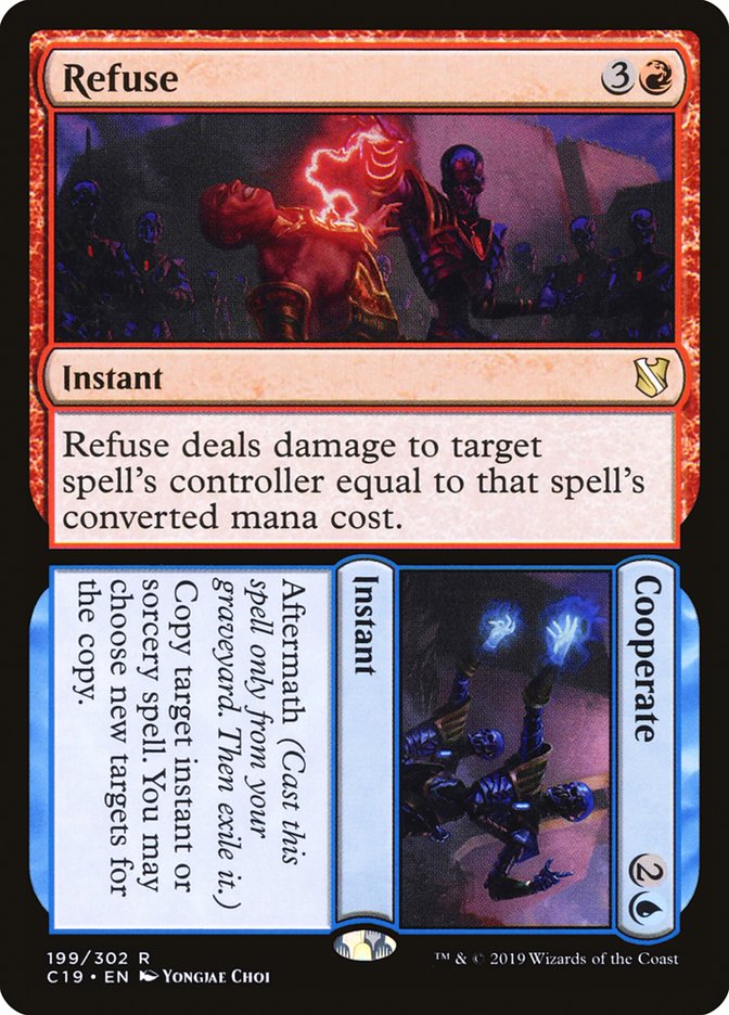 Refuse // Cooperate [Commander 2019] | Game Haven TX