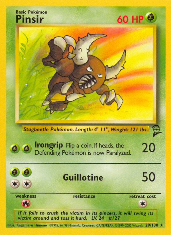 Pinsir (29/130) [Base Set 2] | Game Haven TX