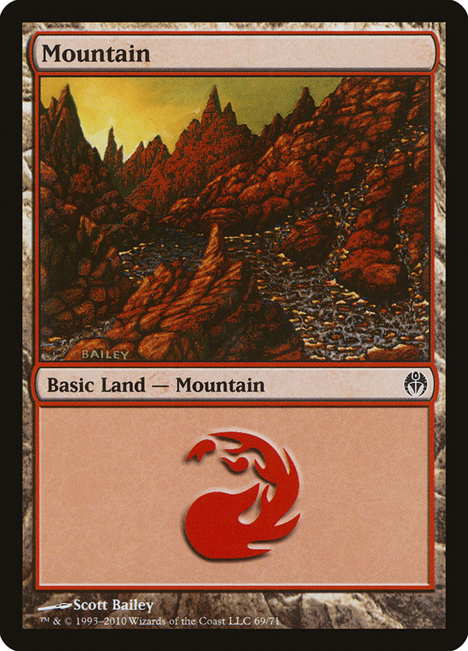 Mountain [Duel Decks: Phyrexia vs. the Coalition] | Game Haven TX