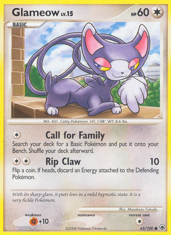 Glameow (65/100) [Diamond & Pearl: Majestic Dawn] | Game Haven TX