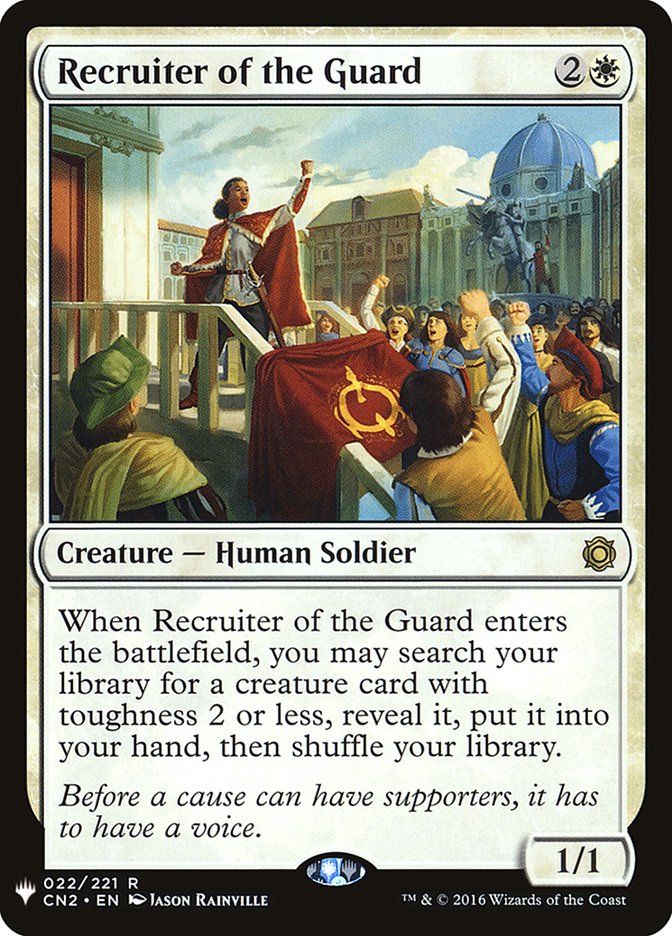 Recruiter of the Guard [Mystery Booster] | Game Haven TX