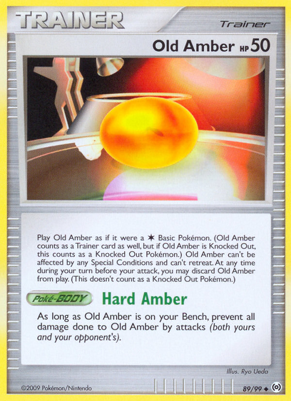 Old Amber (89/99) [Platinum: Arceus] | Game Haven TX