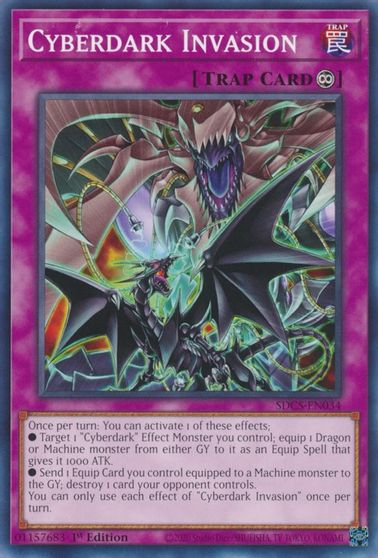 Cyberdark Invasion [SDCS-EN034] Common | Game Haven TX