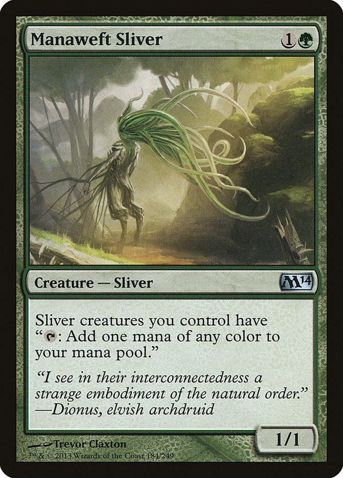 Manaweft Sliver [Magic 2014] | Game Haven TX