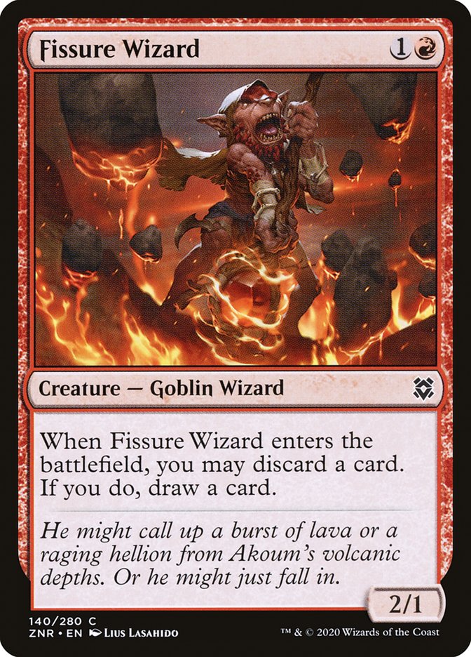 Fissure Wizard [Zendikar Rising] | Game Haven TX