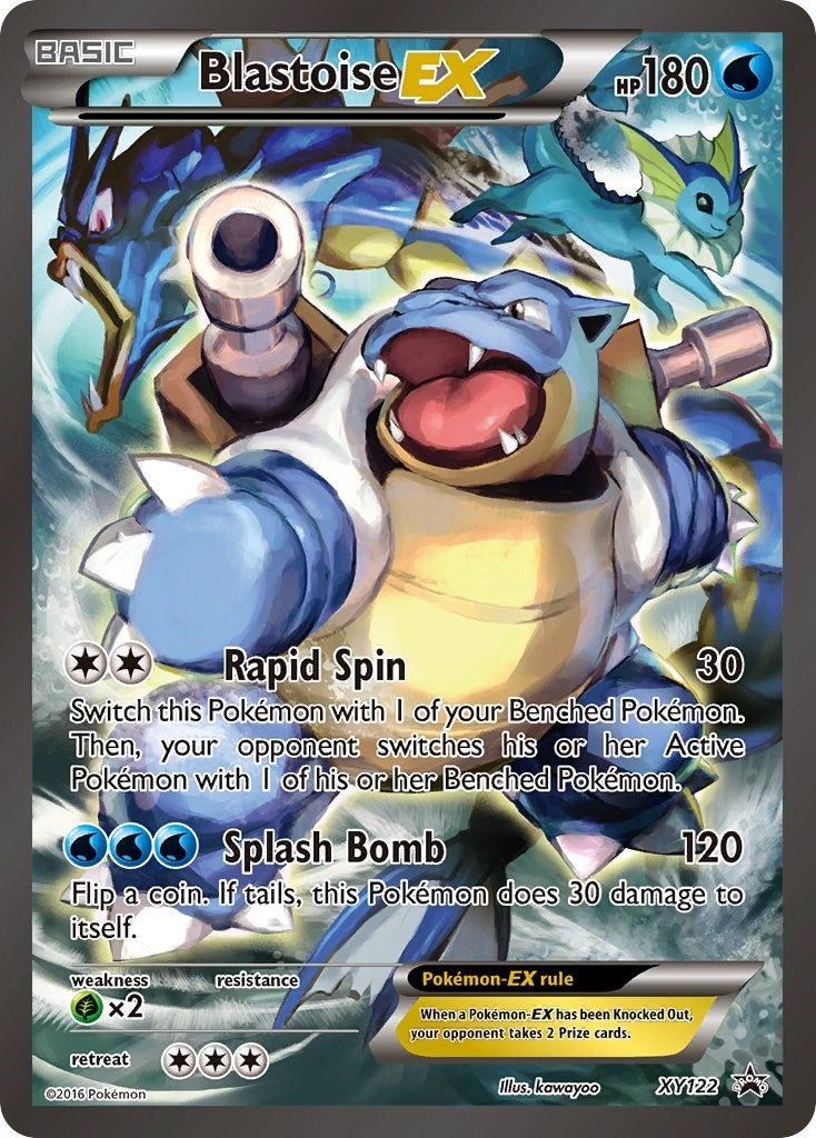 Blastoise EX (XY122) (Jumbo Card) [XY: Black Star Promos] | Game Haven TX