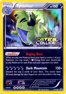 Tyranitar (XY130) (Staff) [XY: Black Star Promos] | Game Haven TX