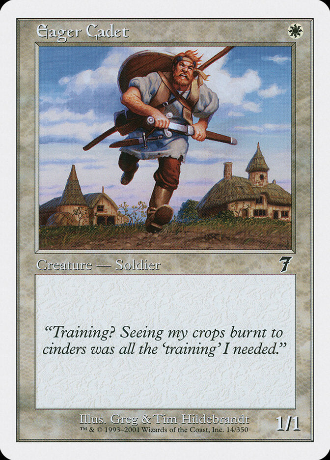 Eager Cadet [Seventh Edition] | Game Haven TX