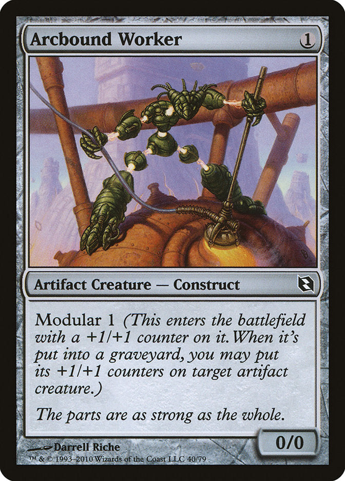 Arcbound Worker [Duel Decks: Elspeth vs. Tezzeret] | Game Haven TX