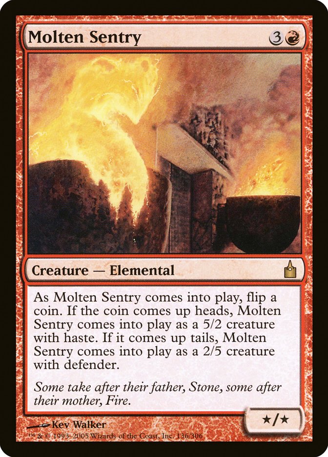 Molten Sentry [Ravnica: City of Guilds] | Game Haven TX