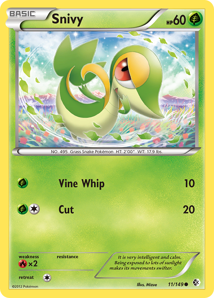 Snivy (11/149) [Black & White: Boundaries Crossed] | Game Haven TX