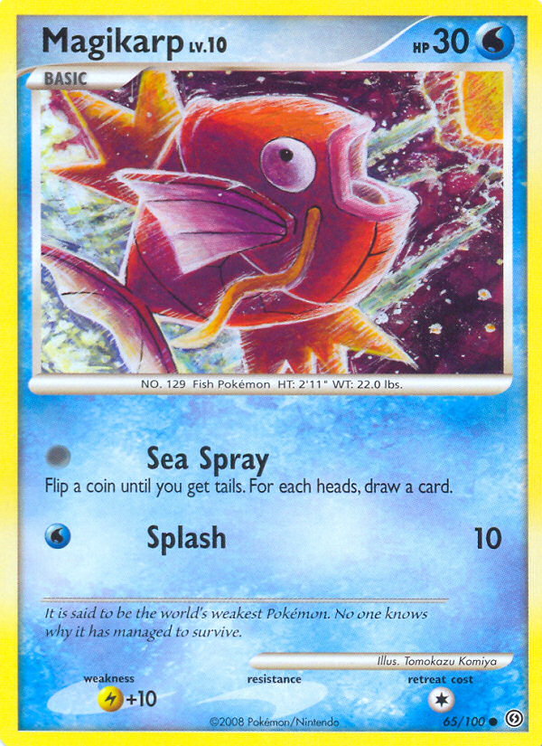 Magikarp (65/100) [Diamond & Pearl: Stormfront] | Game Haven TX