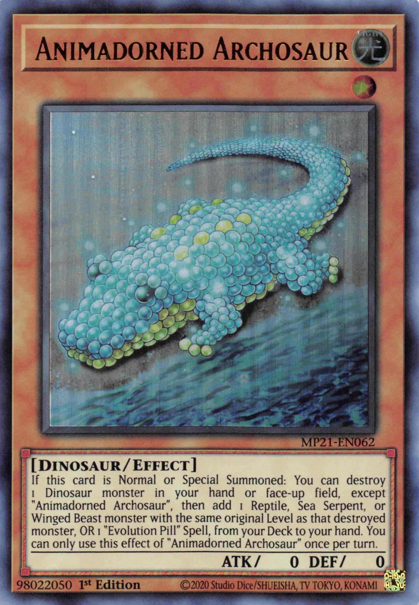 Animadorned Archosaur [MP21-EN062] Ultra Rare | Game Haven TX