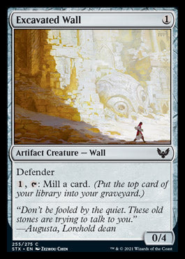 Excavated Wall [Strixhaven: School of Mages] | Game Haven TX