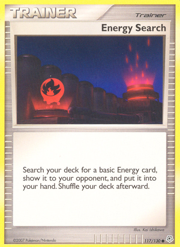 Energy Search (117/130) [Diamond & Pearl: Base Set] | Game Haven TX