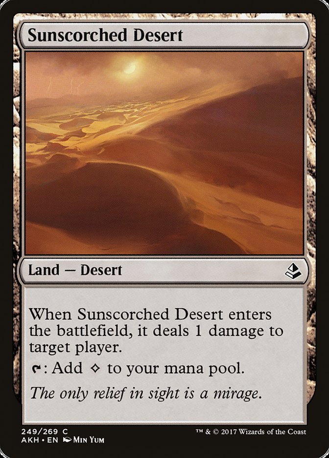 Sunscorched Desert [Amonkhet] | Game Haven TX