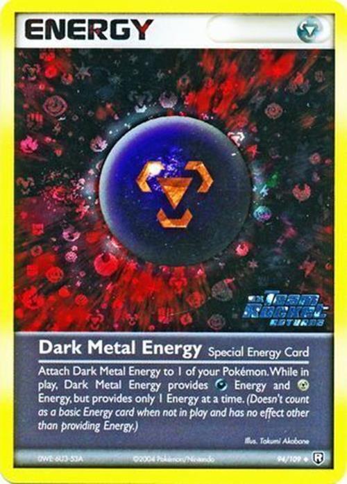 Dark Metal Energy (94/109) (Stamped) [EX: Team Rocket Returns] | Game Haven TX