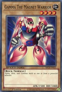 Gamma The Magnet Warrior [SBCB-EN025] Common | Game Haven TX