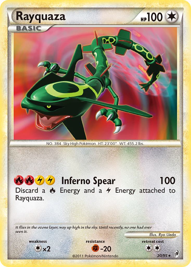 Rayquaza (20/95) [HeartGold & SoulSilver: Call of Legends] | Game Haven TX