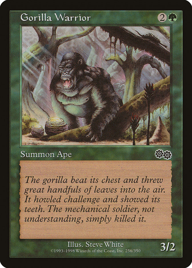 Gorilla Warrior [Urza's Saga] | Game Haven TX