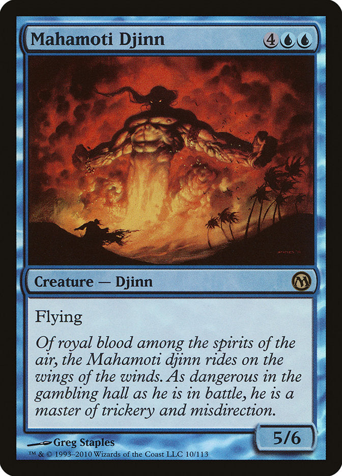 Mahamoti Djinn [Duels of the Planeswalkers] | Game Haven TX