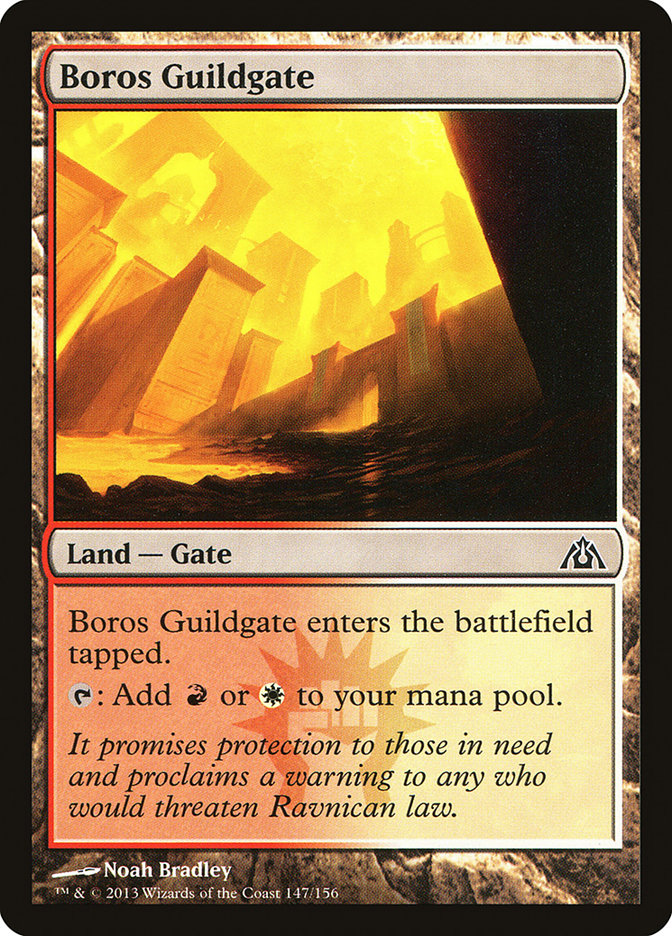 Boros Guildgate [Dragon's Maze] | Game Haven TX