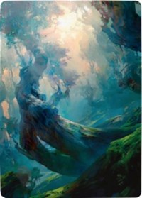 Forest 3 Art Card [Zendikar Rising Art Series] | Game Haven TX