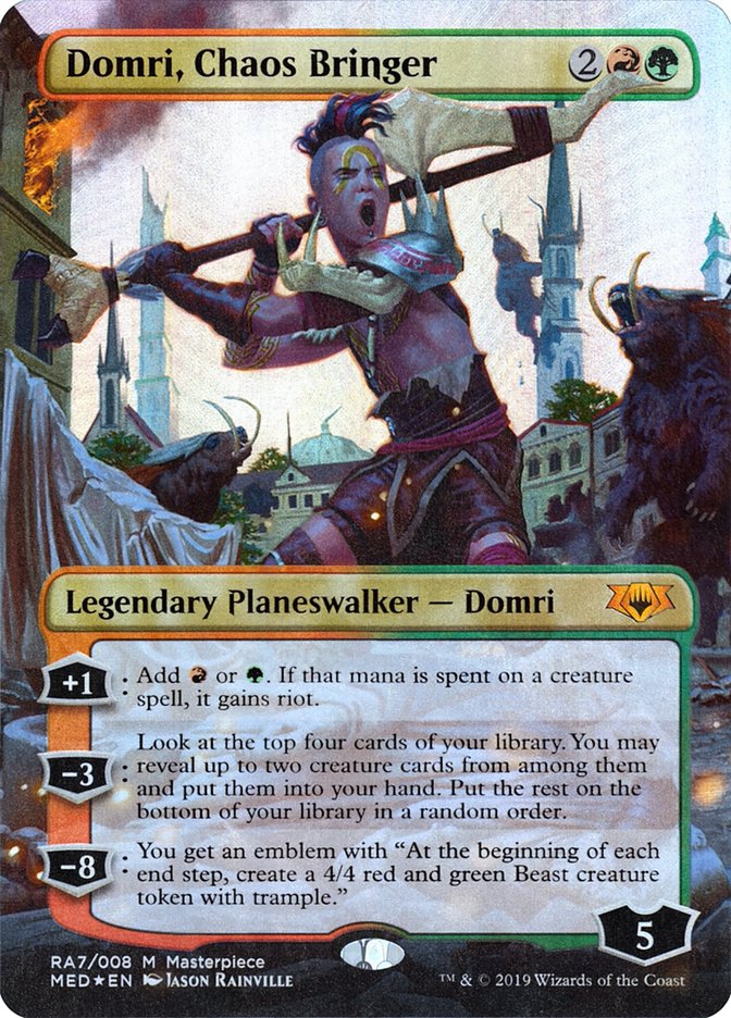 Domri, Chaos Bringer [Mythic Edition] | Game Haven TX