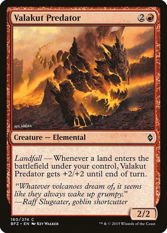 Valakut Predator [Battle for Zendikar] | Game Haven TX