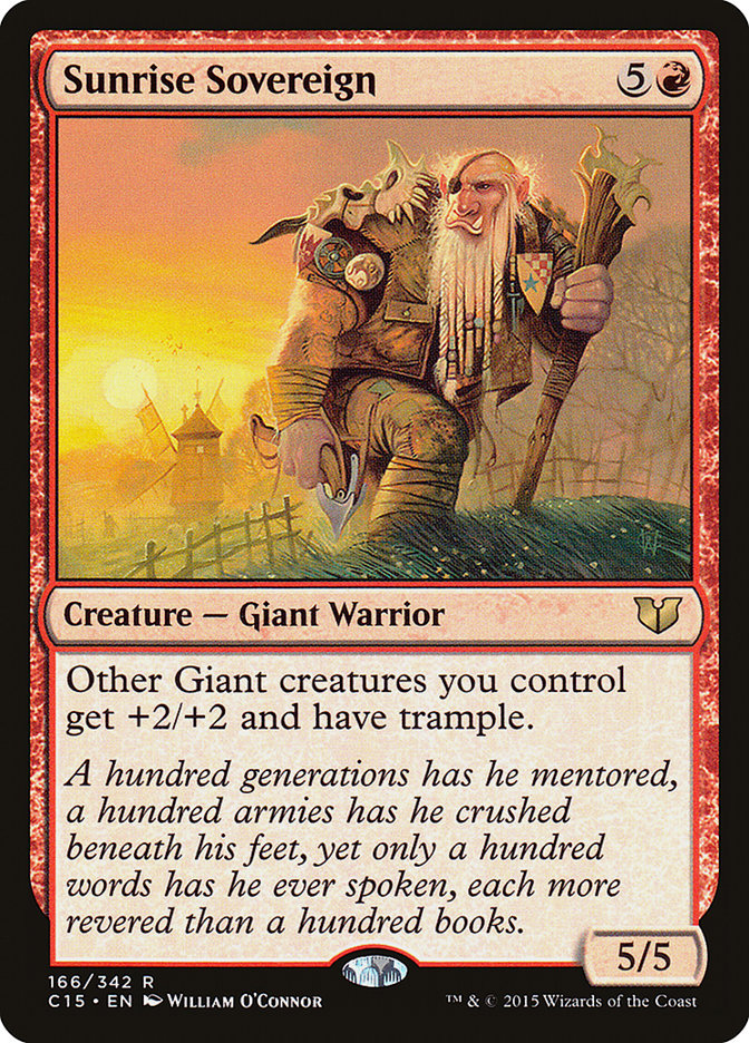 Sunrise Sovereign [Commander 2015] | Game Haven TX