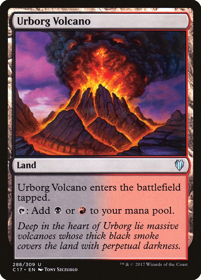 Urborg Volcano [Commander 2017] | Game Haven TX