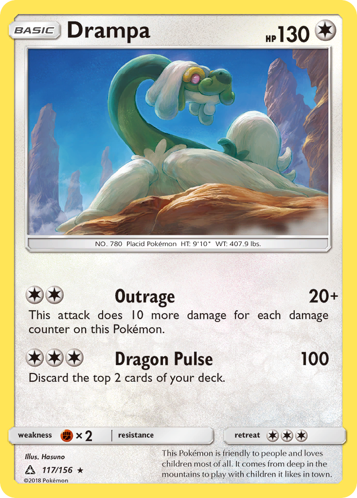 Drampa (117/156) [Sun & Moon: Ultra Prism] | Game Haven TX