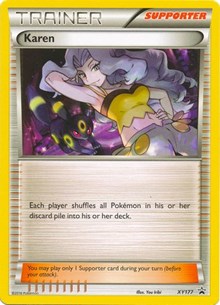 Karen (XY177) [XY: Black Star Promos] | Game Haven TX