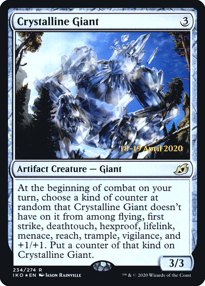Crystalline Giant [Ikoria: Lair of Behemoths Promos] | Game Haven TX