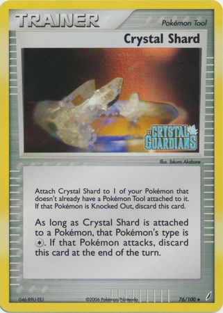Crystal Shard (76/100) (Stamped) [EX: Crystal Guardians] | Game Haven TX
