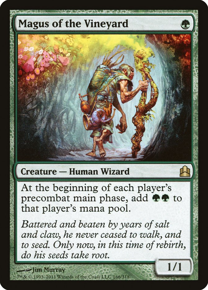Magus of the Vineyard [Commander 2011] | Game Haven TX