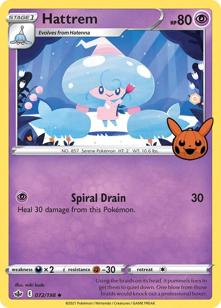 Hattrem (072/198) [Trick or Trade] | Game Haven TX