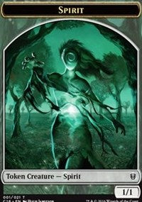 Spirit Double-sided Token [Commander 2016] | Game Haven TX