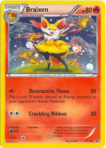 Braixen (XY161) [XY: Black Star Promos] | Game Haven TX