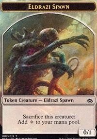 Eldrazi Spawn (002) // Eldrazi Double-sided Token [Planechase Anthology] | Game Haven TX