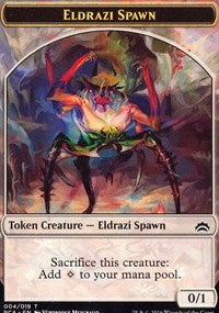 Eldrazi Spawn (004) // Eldrazi Double-sided Token [Planechase Anthology] | Game Haven TX