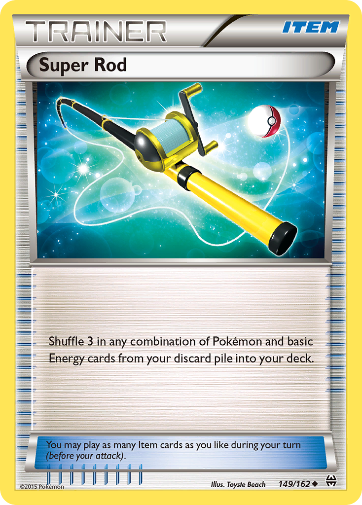 Super Rod (149/162) [XY: BREAKthrough] | Game Haven TX