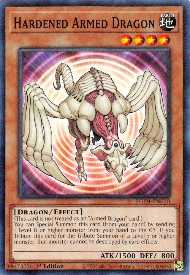 Hardened Armed Dragon [EGO1-EN010] Common | Game Haven TX