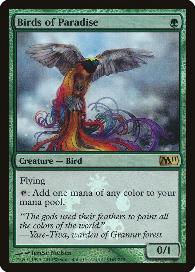 Birds of Paradise [Magic 2011 Promos] | Game Haven TX